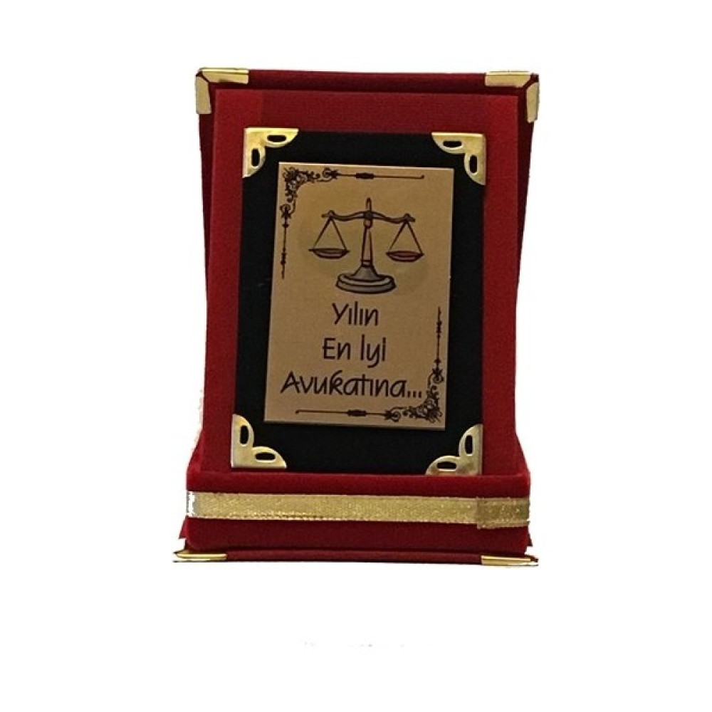 Good Time Yılın En İyi Avukatına Plaketi Hediyelik Eşya Fiyatı