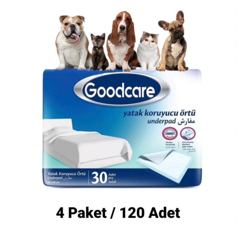 Goodcare Kedi Kopek Cis Pedi 60-90 Cm 30Lu 4 Paket 120 Adet Evcil Hayvan Ürünleri Fiyatı