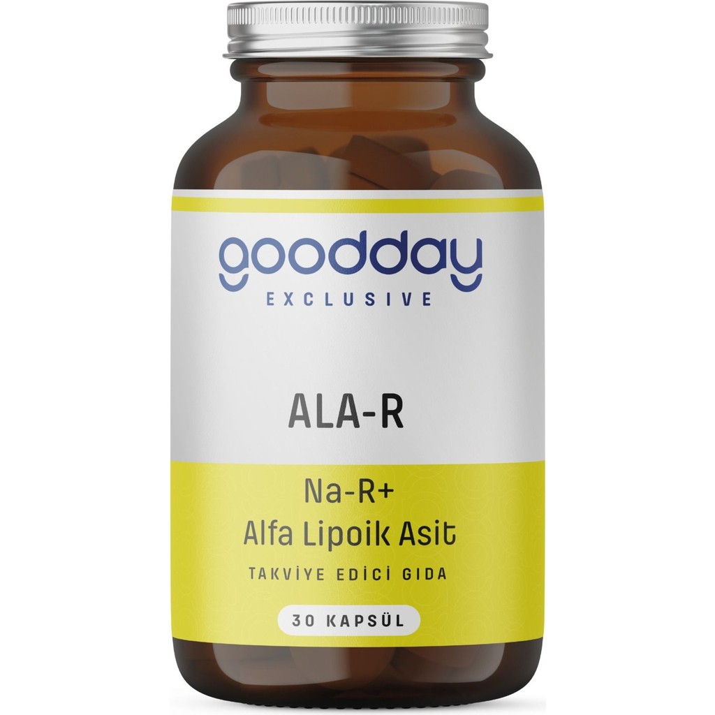 Goodday Ala-R 30 Kapsül Sodyum ile Alfa Lipoik Asit İçeren Bitkisel Antioksidan Diğer Fiyatı