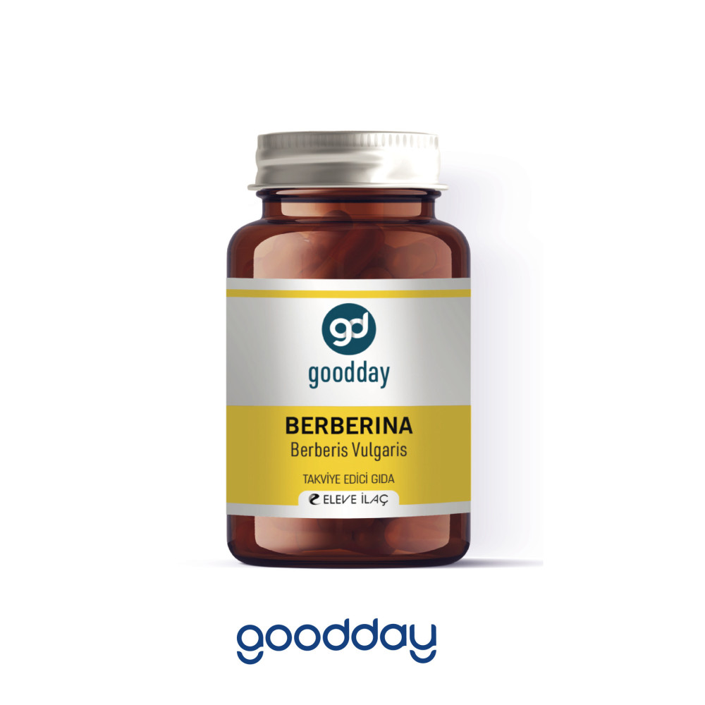 goodday Berberina Kapsül %95 Berberin Içeren Besin Takviyesi Sağlık Fiyatı