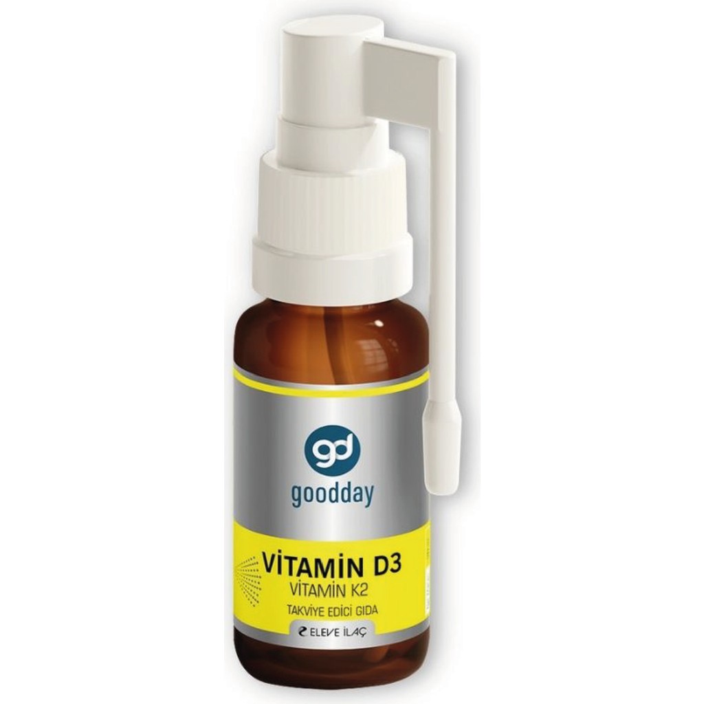 Goodday Vitamin D3K2 20 ml Takviye Edici Gıda Diğer Fiyatı