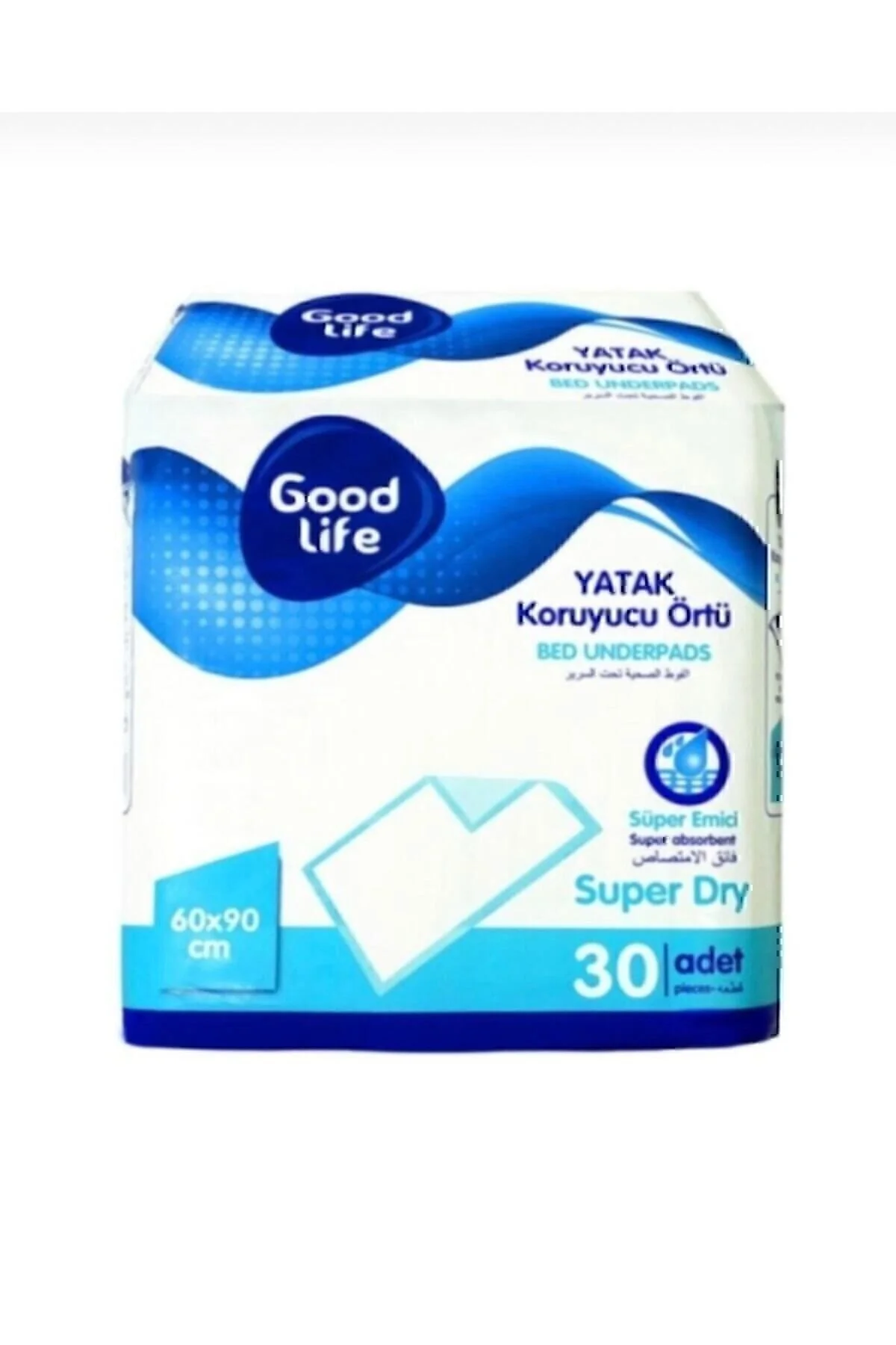 GoodLife 30’lu Kedi Köpek Çiş Pedi Ve Yatak Örtüsü 60x90" Evcil Hayvan Ürünleri Fiyatı