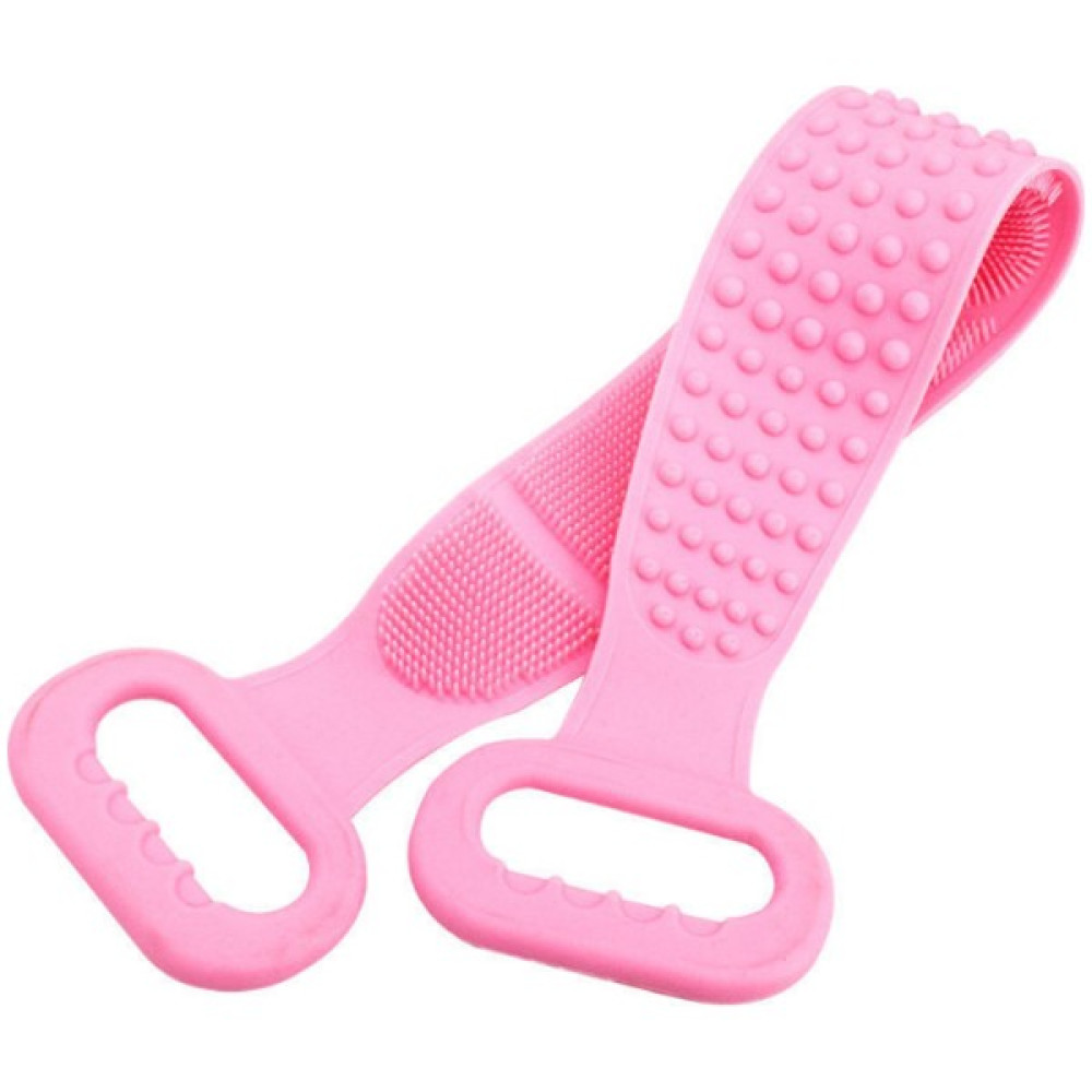 Goodsell Banyo Duş Sırt Kesesi Çift Taraflı Silikon Duş Lifi Fırçası 60 cm Pembe Oto Boyaları Fiyatı
