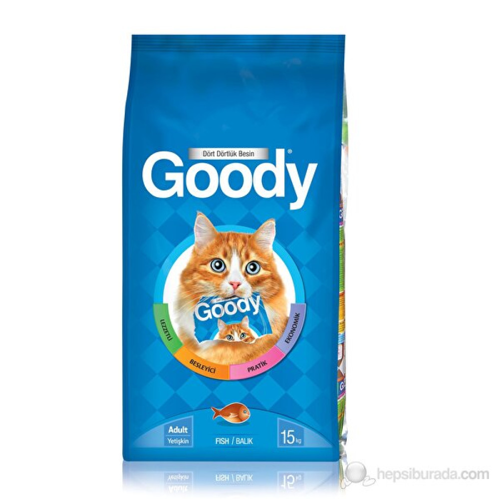 Goody Balıklı Yetişkin Kedi Maması 15 Kg Evcil Hayvan Ürünleri Fiyatı