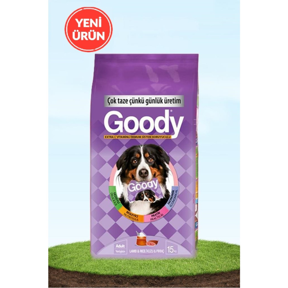 Goody C Vitaminli Kuzu Etli & Pirinçli Yetişkin Köpek Maması 15 Kg. Evcil Hayvan Ürünleri Fiyatı