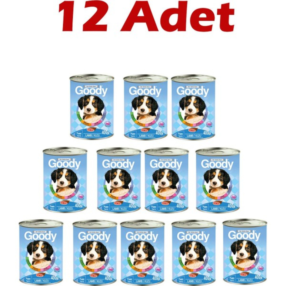 Goody Kuzu Etli Yavru Köpek Konservesi 400 gr 12 Adet Evcil Hayvan Ürünleri Fiyatı