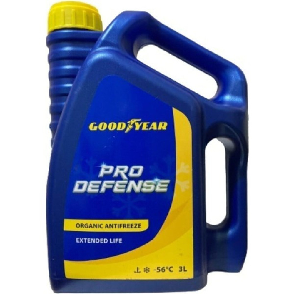Goodyear Kırmızı Organik Antifriz ( -56°c ) 3 Litre Pro Defense. Antifiriz Fiyatı