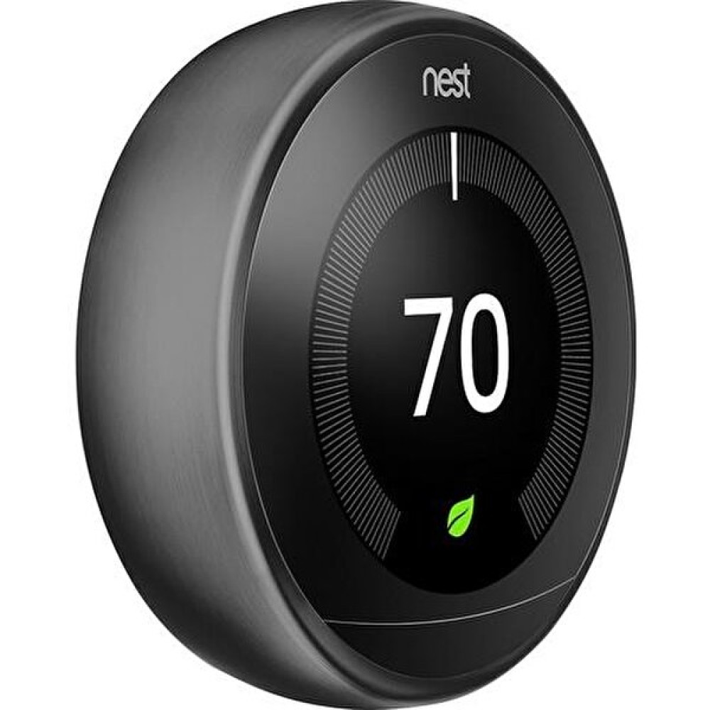 Google Nest Learning Siyah Thermostat Termostat Fiyatı