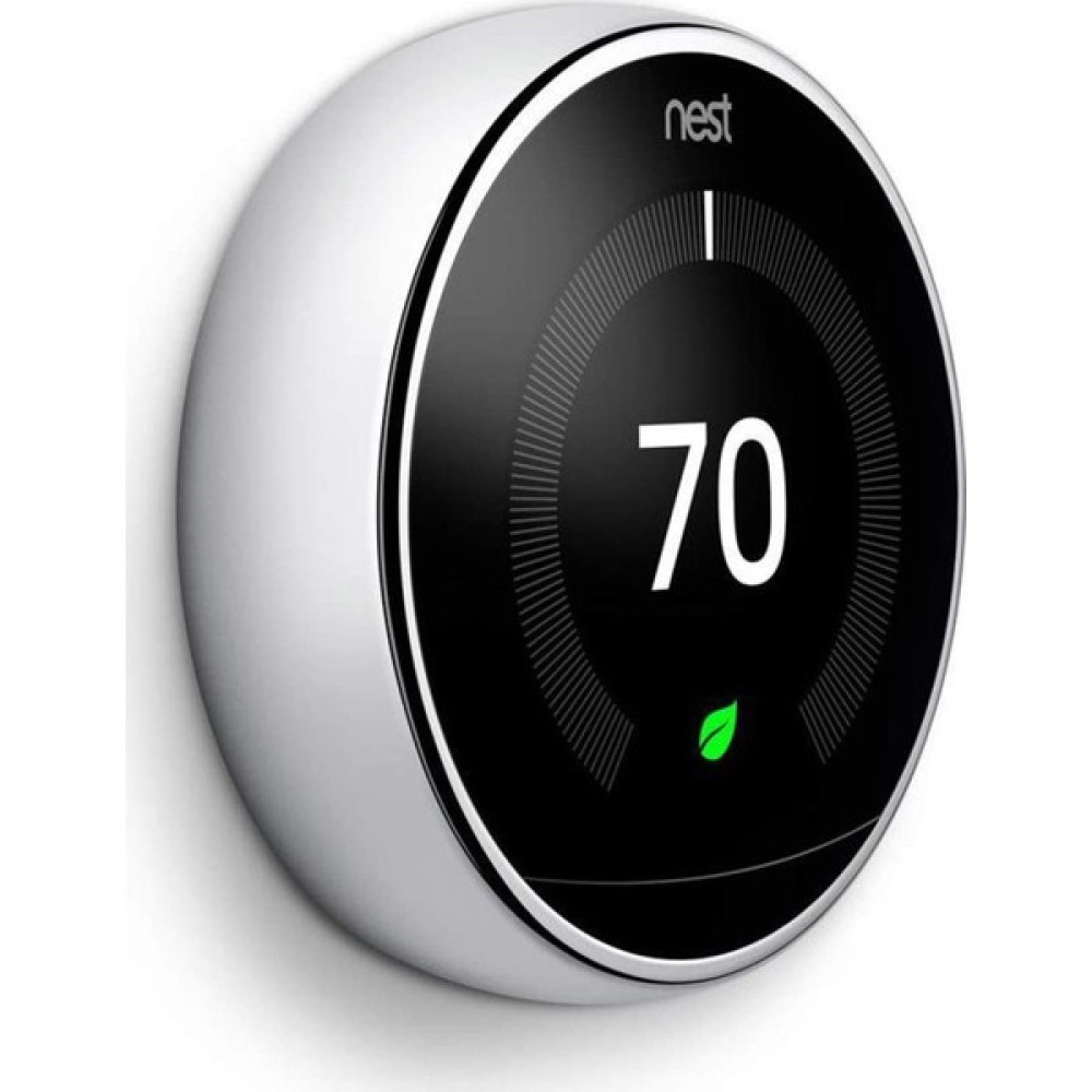 Google Nest Learning Smart Thermostat 3rd Akıllı Termostat Krom Oto Elektroniği Fiyatı