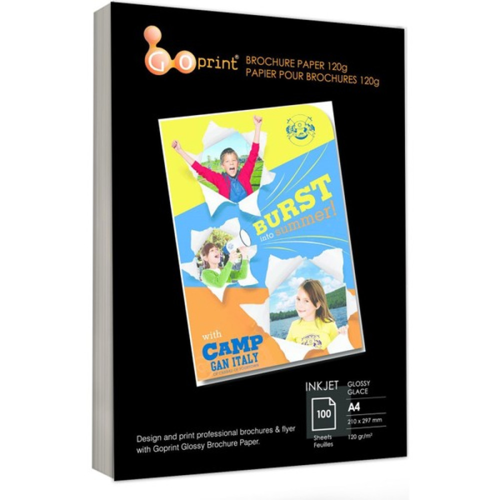 Goprint Inkjet Kuşe Parlak Fotoğraf Kağıdı Parlak A4 120 gr 100 Yaprak Fotoğraf Kağıtları & Asetatlar Fiyatı
