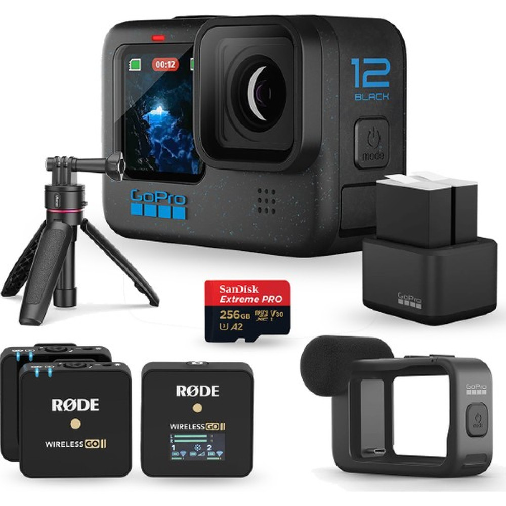 Gopro Hero 12 Black + Master Video Seti Aksiyon Kameralar Fiyatı