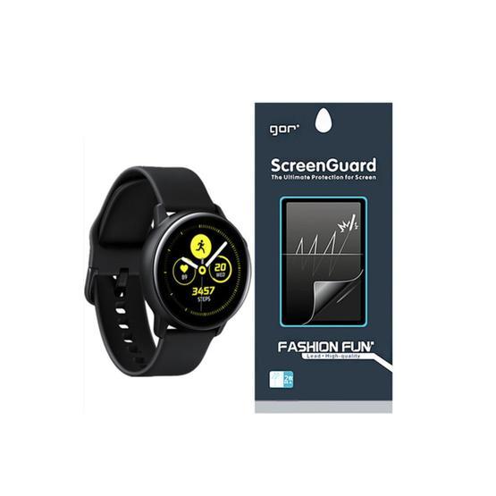 Gor Samsung Watch Active Darbe Emici Ekran Koruyucu 2 Adet Set