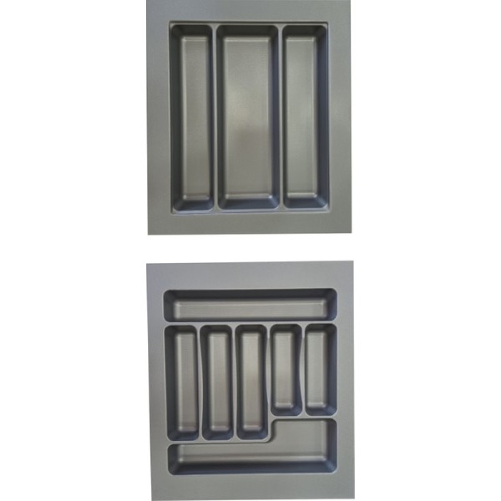 Gör Seç 2'li Set 42X49 cm Çekmece Içi Düzenleyici Kaşıklık ve Kepçelik Gri Sert Plastik Mutfak Raf - 1 Adet Pratik Mutfak Gereçleri Fiyatı