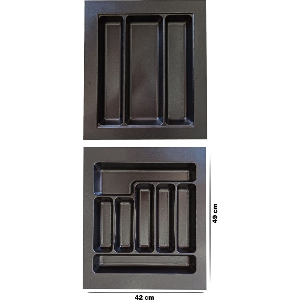 Gör Seç 2li Set 42X49 Düzenleyici Raf 42*49 Siyah Kepçelik , Kaşıklık (36X40 A Kesilebilir) Organizer Çeyiz Diğer Fiyatı