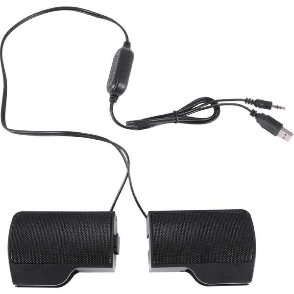 Gorgeous Dizüstü Dizüstü Bilgisayar Için Klip Mini Taşınabilir USB Stereo Hoparlör Soundbar (Yurt Dışından) - Siyah Bluetooth Hoparlör Fiyatı