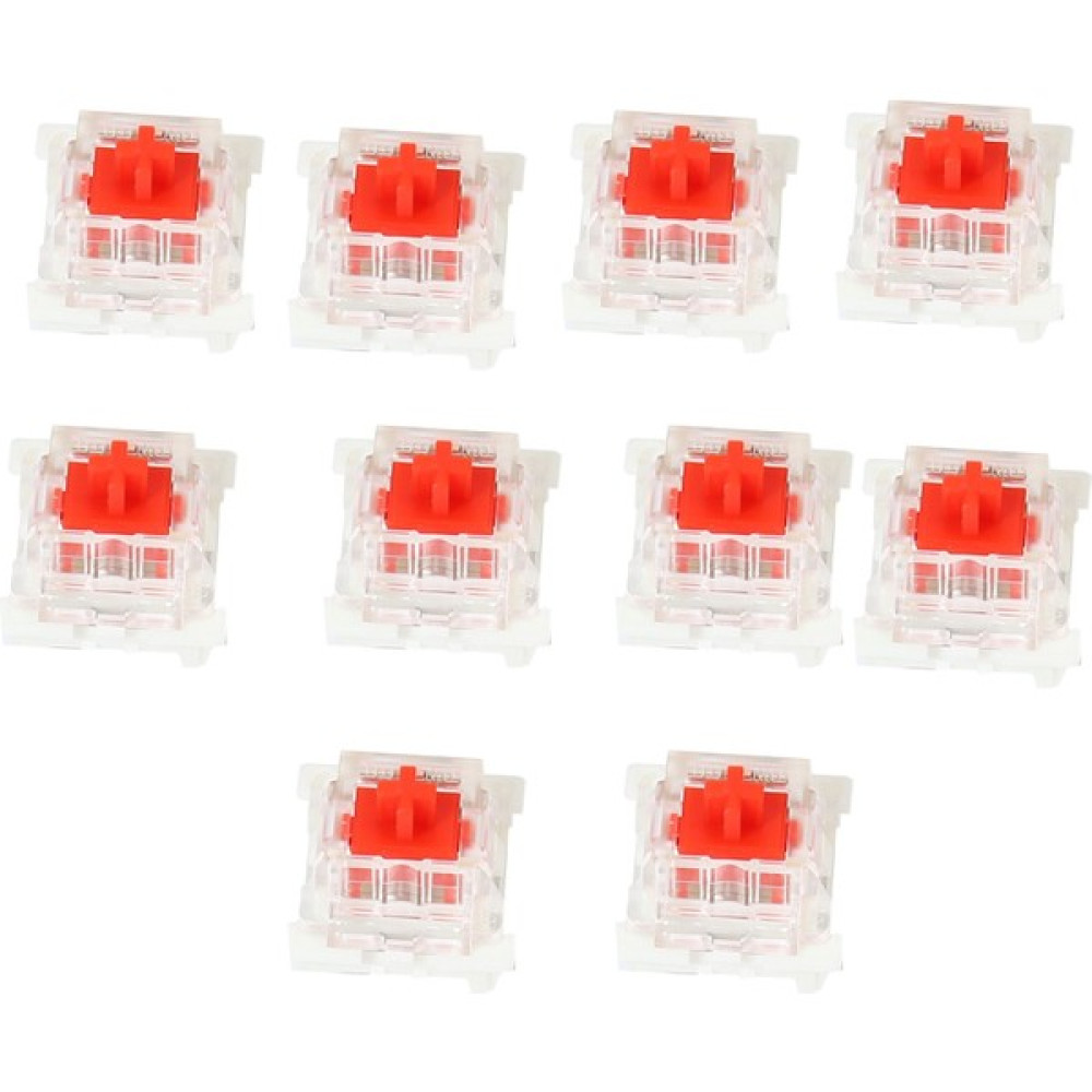 Gorgeous Kiraz 3 Pin Mx Rgb Mekanik Anahtar Klavye Değiştirme Için 10 Adet (Yurt Dışından) - Kırmızı Oyuncu Klavyesi Fiyatı