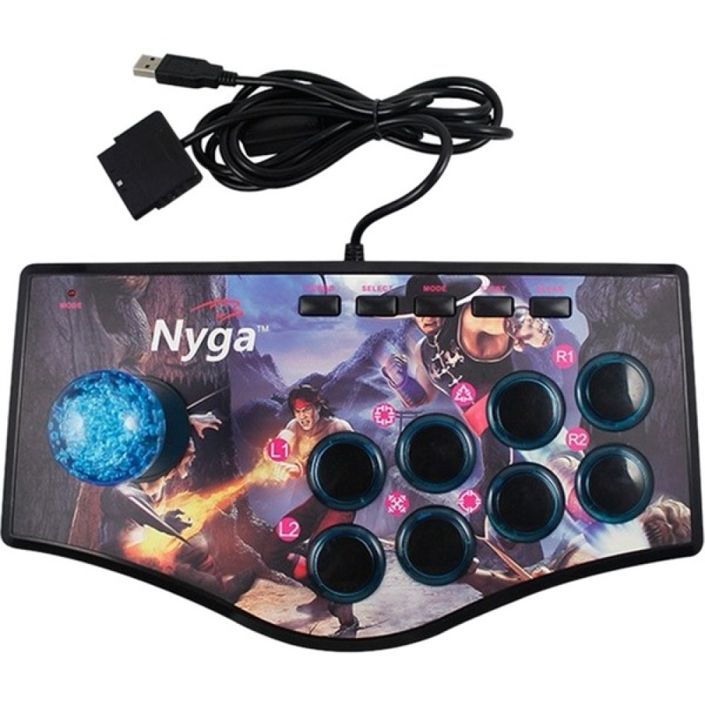 Gorgeous Retro Arcade Oyun Rocker Denetleyicisi USB Joystick Ps2/ps3/pc(No.a) (Yurt Dışından) - Siyah Konsol Aksesuarları Fiyatı