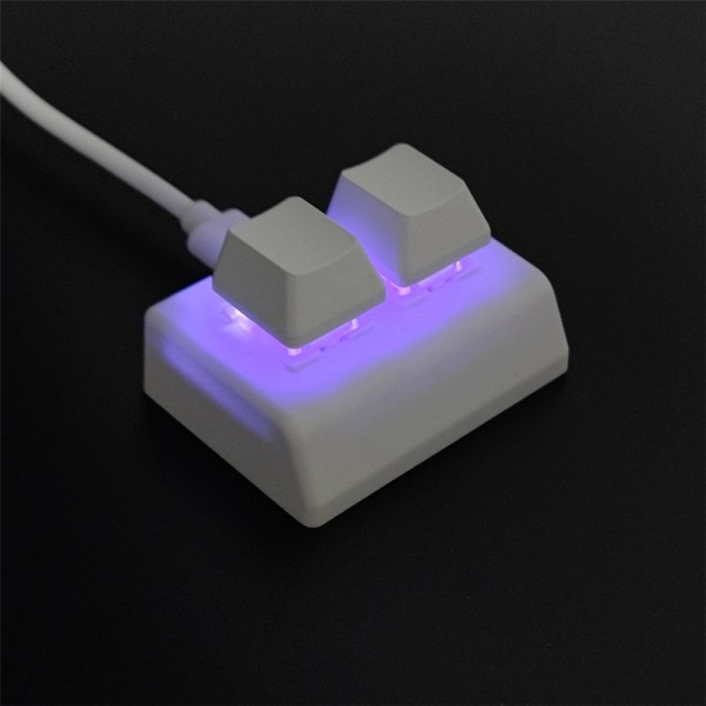 Gorgeous Tuşlu Makro Programlama Klavyesi Rgb Mini Klavye Kırmızı Anahtar, Beyaz (Yurt Dışından) Oyuncu Klavyesi Fiyatı