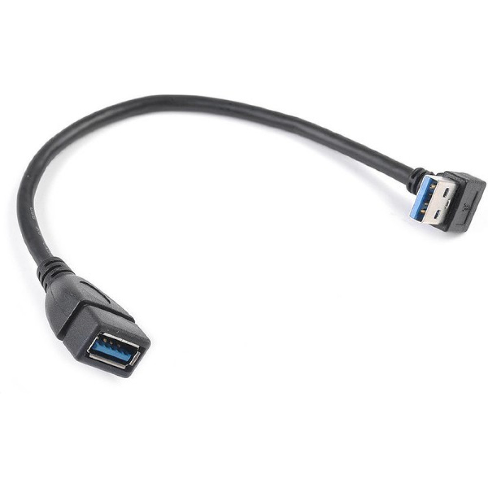 Gorgeous USB 3.0 Açı 90 Derece Uzatma Kablosu Erkek - Dişi Adaptör Aşağı (Yurt Dışından) - Siyah Cep Telefonu Şarj Cihazı Fiyatı