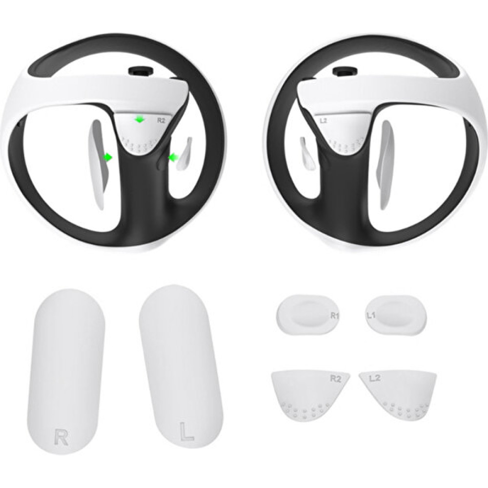 Gorgeous Vr Denetleyici Silikon Düğme Pedleri Ps Vr2 Vr 2 Için Kaymaz Kapak (Yurt Dışından) - Beyaz Konsol Aksesuarları Fiyatı