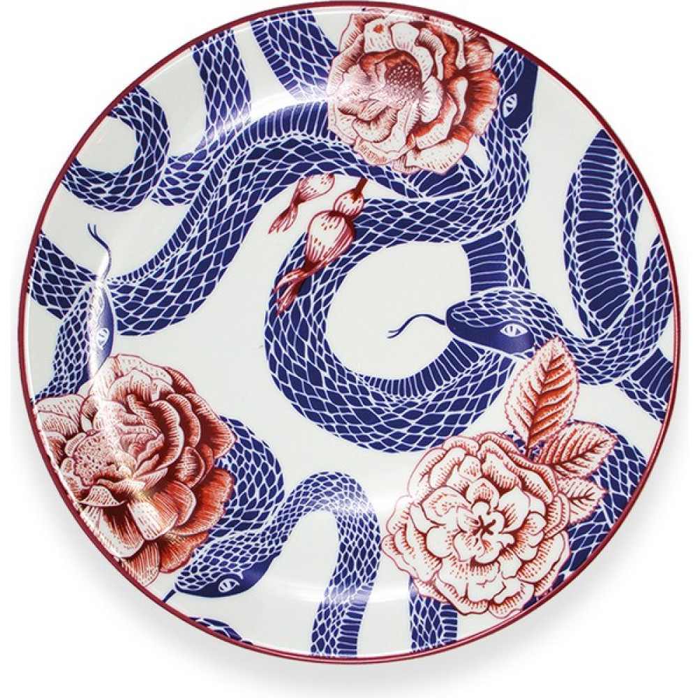 Gorgo Iruka Rose Of Medusa Porselen Tatlı Tabağı 19 Cm Mutfak Gereçleri Fiyatı