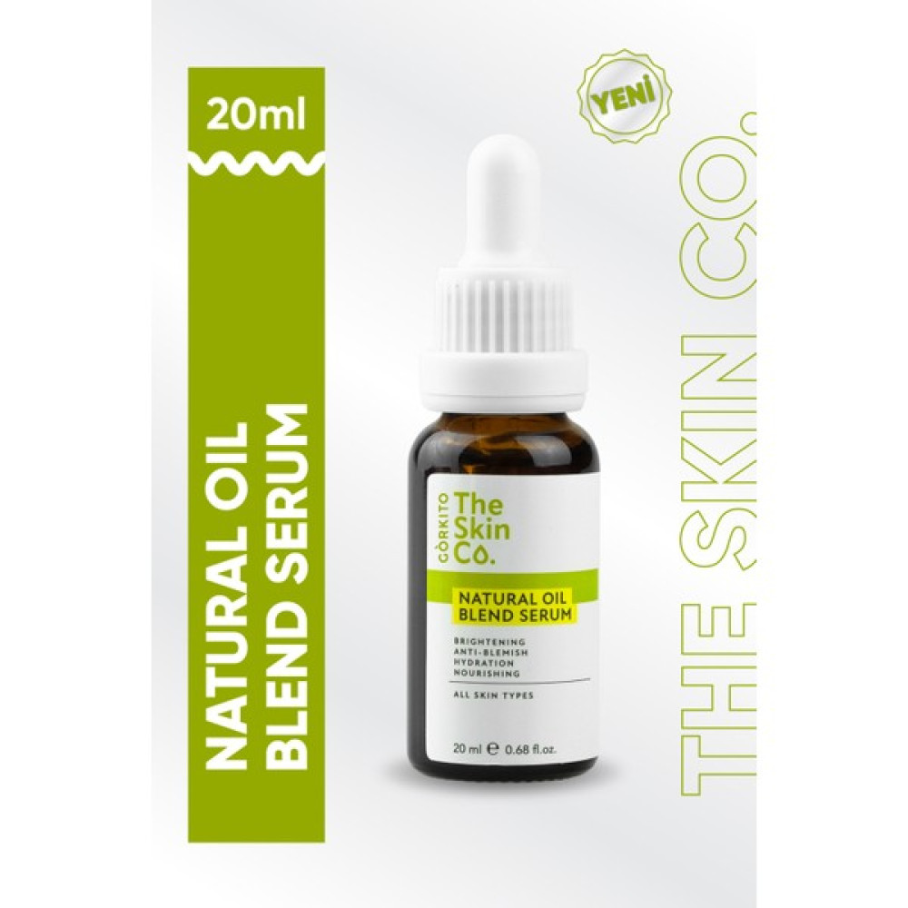 Görkito The Skin Co. %99,9 Doğal Yağ Karışımı Yoğun Nemlendirici & Aydınlatıcı Yüz Serumu 20 ml Nemlendiriciler Fiyatı