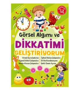 Görsel Algımı ve Dikkatimi Geliştiriyorum Ders Sınav Kitapları Fiyatı