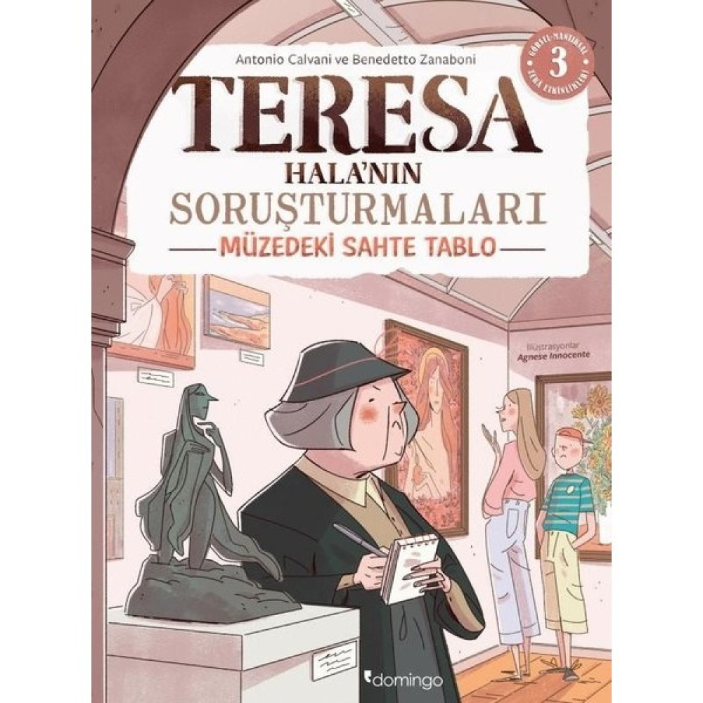 Görsel, Mantıksal ve Bilişsel Beceri Etkinlikleri (7-9 Yaş) - Teresa Hala’nın Soruşturmaları 3 (Çıkartmalı) Çocuk Öykü Fiyatı