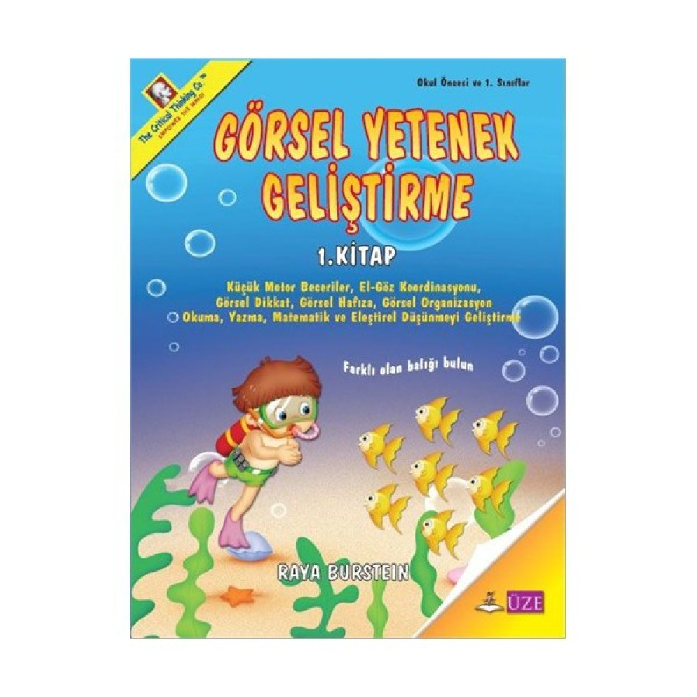 Görsel Yetenek Geliştirme 1 Okul Öncesi Eğitici & Öğretici Kitaplar Fiyatı