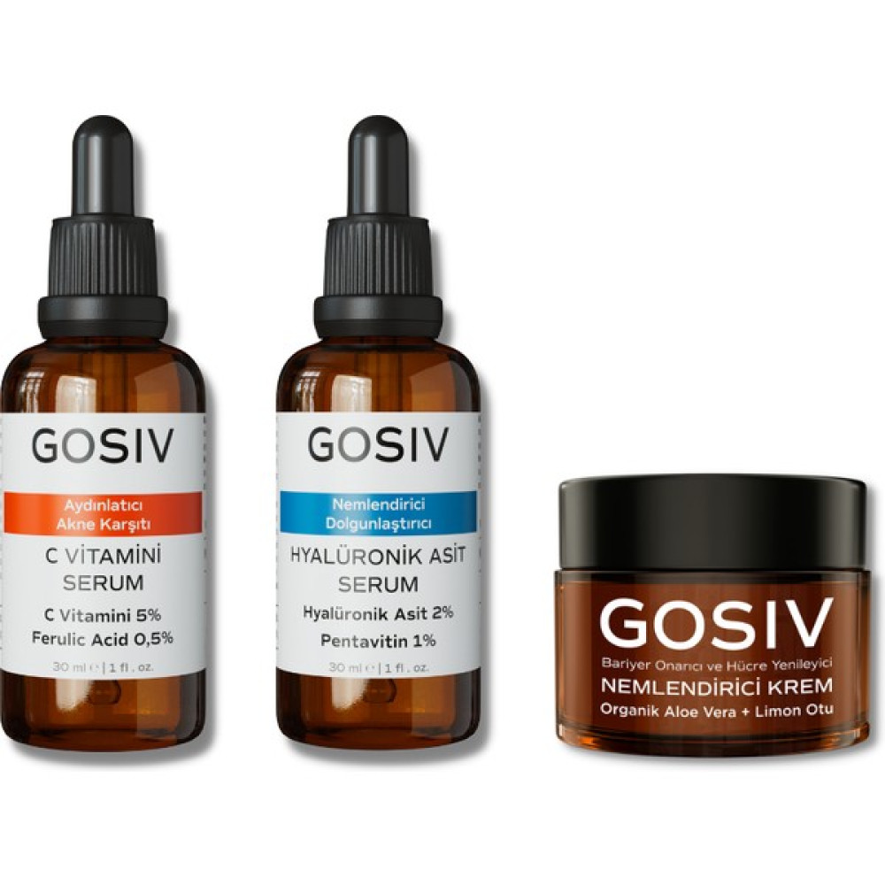 Gosiv Yoğun Nem Destekli Anti Aging Etkili Cilt Bakım Seti Oto Boyaları Fiyatı