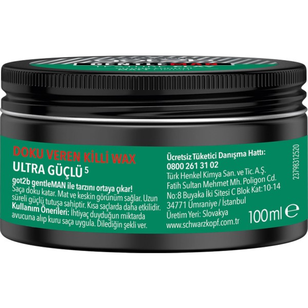 Got2B Schwarzkopf Got2B Phenomenal Killi Wax 100 ML 1 Adet Saç Şekillendirici Krem Fiyatı