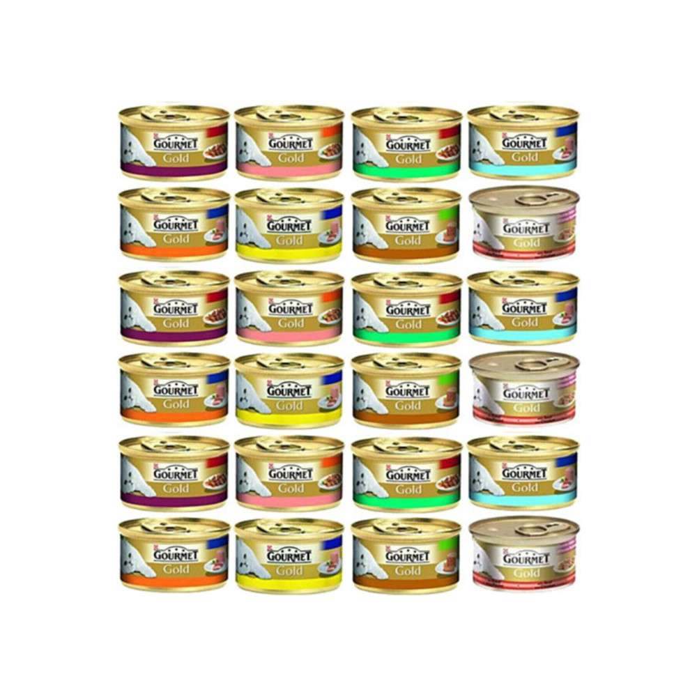 Gourmet Gold Karışık Kedi Konserve Maması 85g X 12adet Ekonomik Paket Evcil Hayvan Ürünleri Fiyatı