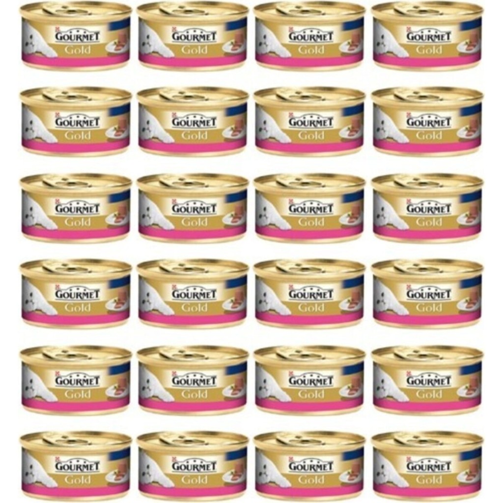 Gourmet Gold Kıyılmış Sığır Etli 85 gr 24'lü Paket Yetişkin Kedi Evcil Hayvan Ürünleri Fiyatı