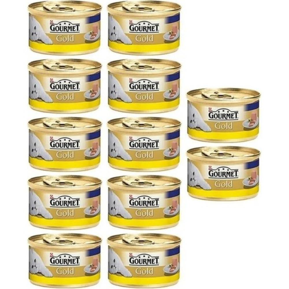 Gourmet Gold Kıyılmış Tavuklu Yaş Kedi Maması 85GR 12 Al 10 Öde Evcil Hayvan Ürünleri Fiyatı