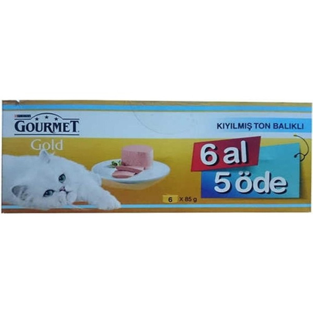 Gourmet Gold Kıyılmış Ton Balıklı 85 gr 6 Al 5 Öde Evcil Hayvan Ürünleri Fiyatı