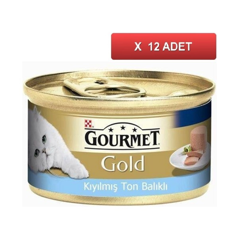 Gourmet Gold Kıyılmış Ton Balıklı Kedi Konservesi 85 Gram 12'li Evcil Hayvan Ürünleri Fiyatı