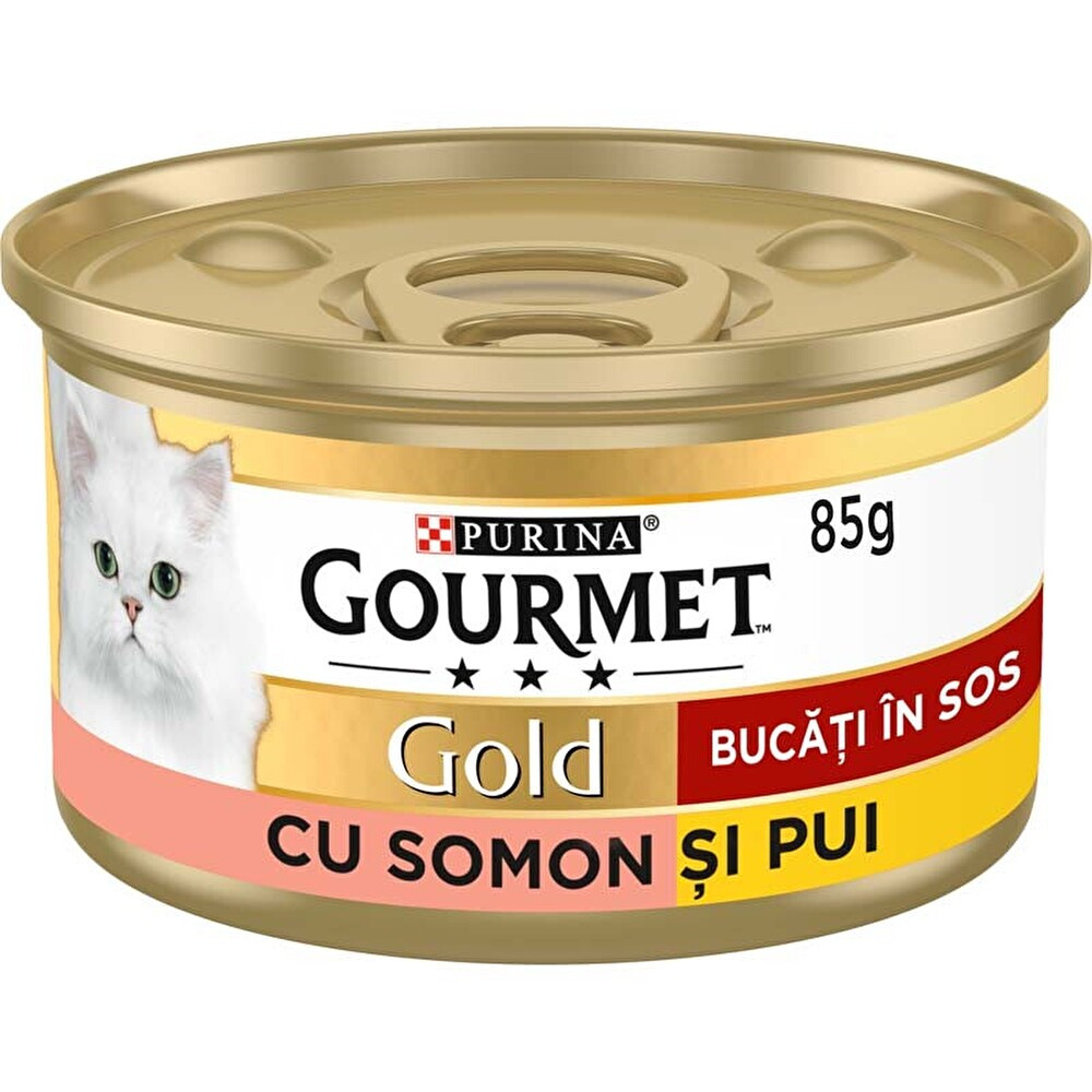 Gourmet Gold Parça Etli Ve Soslu Somon Tavuk 85 Gr Evcil Hayvan Ürünleri Fiyatı