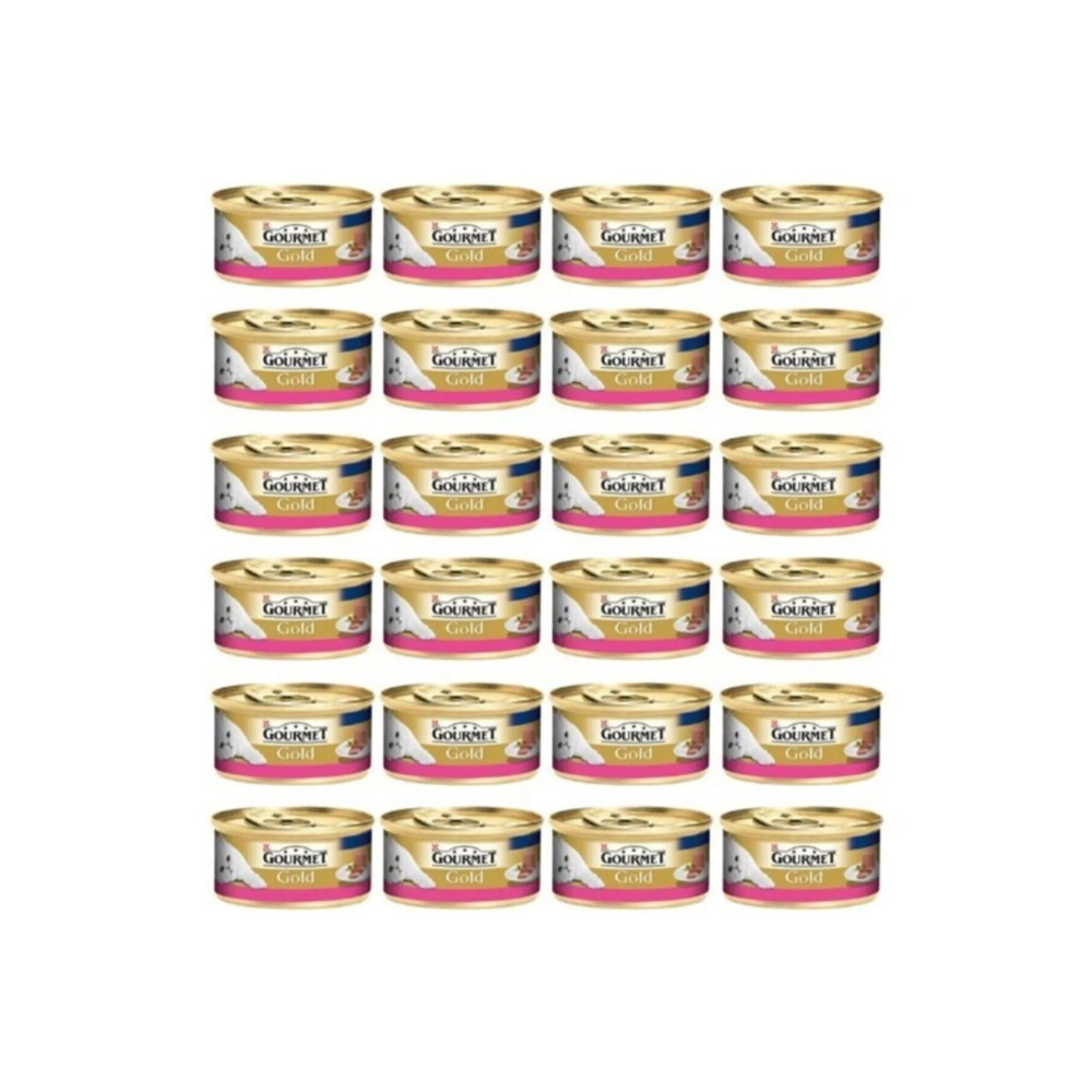 Gourmet Kıyılmış Sığır Etli Konserve Yetişkin Kedi Maması 24 X 85 G Evcil Hayvan Ürünleri Fiyatı