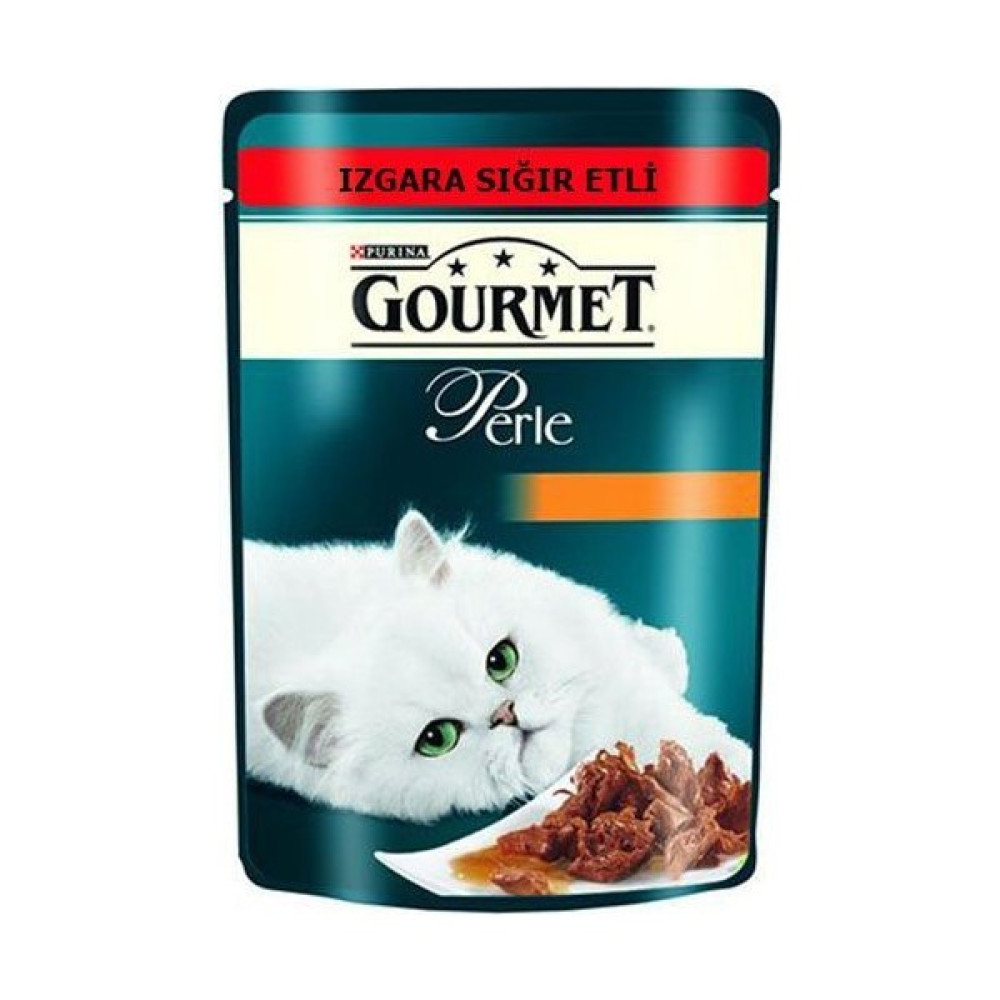 Gourmet Perle Izgara Siğir Etli Yetişkin Kedi Yaş Mamasi 85 Gr. Evcil Hayvan Ürünleri Fiyatı