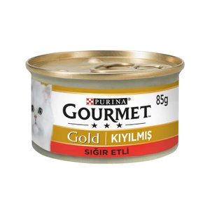 Gourmet Purina Kıyılmış Sığır Etli Yetişkin Kedi Konservesi 85 gr Evcil Hayvan Ürünleri Fiyatı