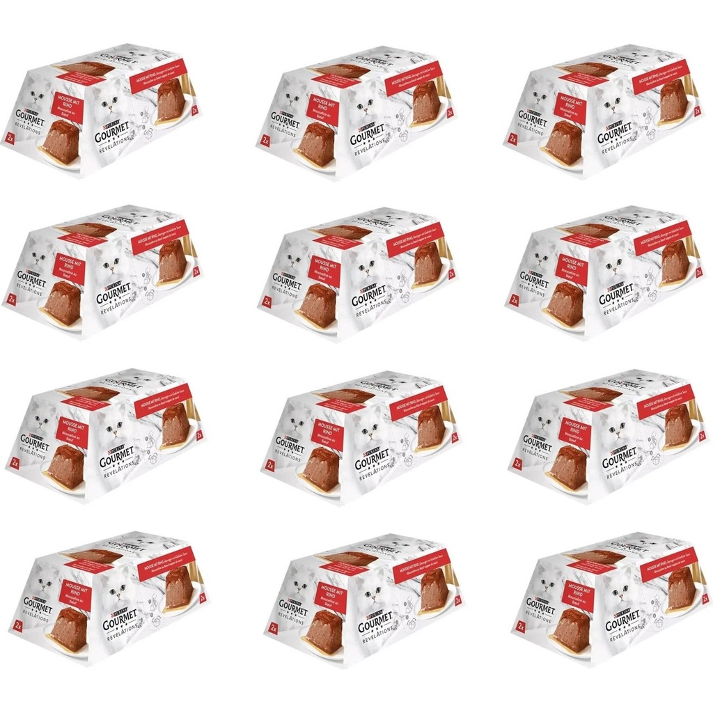 Gourmet Revelations Mousse Sığır Etli Kedi Konservesi 2 x 57 Gr. 12 Li Paket Evcil Hayvan Ürünleri Fiyatı