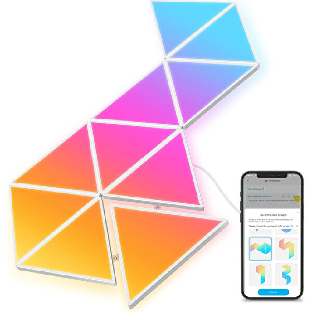 Govee Glide Triangle Light Panels Üçgen Işıklı Paneller - Yok Led Aydınlatmalar Fiyatı