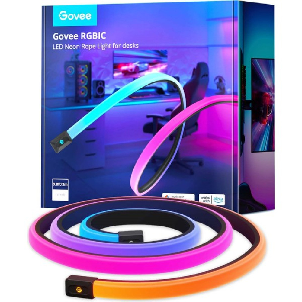 Govee Neon Oyun Masası Çevresi Şerit Işık - 3 m - RGB Led Aydınlatmalar Fiyatı