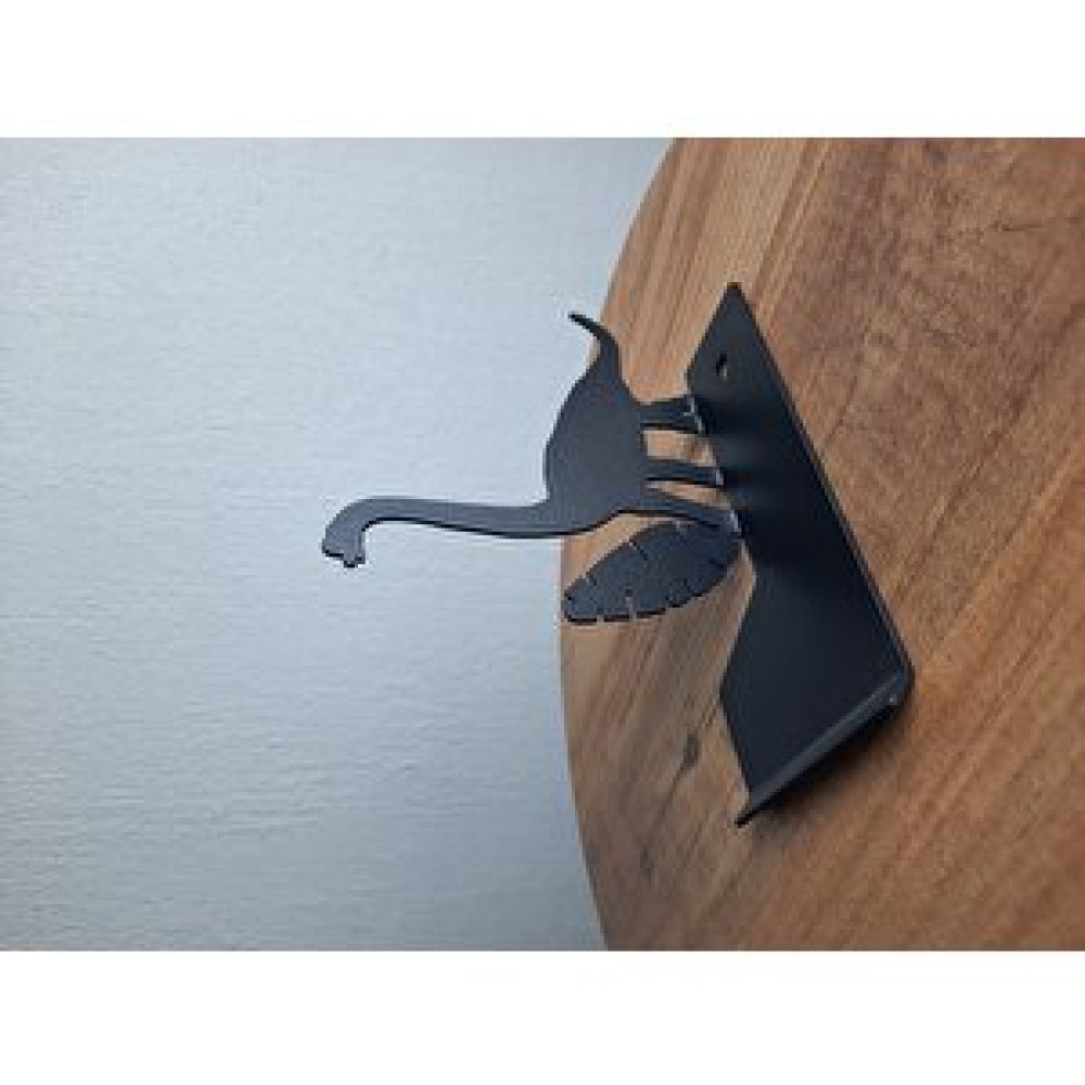 Gowpenart Masa Üstü Brontosaurus Figürlü Metal Ergonomik Telefon / Tablet Tutucu Stand 1,5 Mm Kalınlık Siyah Renk Cep Telefonu Araç Kiti Fiyatı