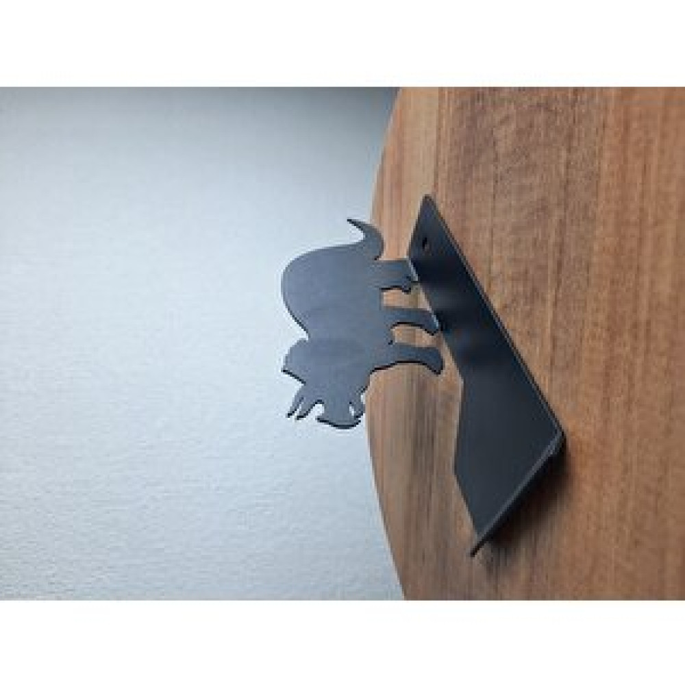 Gowpenart Masa Üstü Metal Ergonomik Telefon/Tablet Tutucu Stand 1,5 Mm Kalınlık Siyah Dinozor Figürü (Triceratops Figürü) Cep Telefonu Araç Kiti Fiyatı
