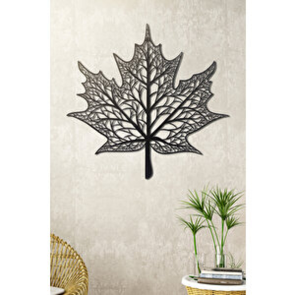 Gowpenart Meşe Yaprağı Ev ve Ofis Metal Duvar Tablosu - 56 x 59 Cm Tablo & Poster Fiyatı