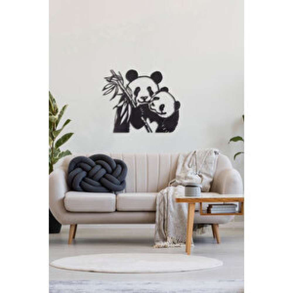 Gowpenart Panda Ev ve Ofis Metal Duvar Tablosu - 40 x 49 Cm Tablo & Poster Fiyatı