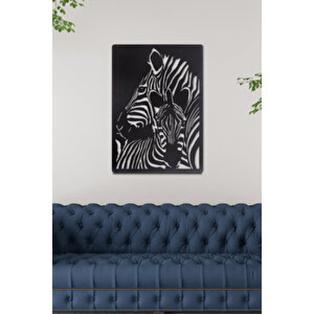 Gowpenart Zebra Ev ve Ofis Metal Duvar Tablosu - 35 x 49 Cm Tablo & Poster Fiyatı