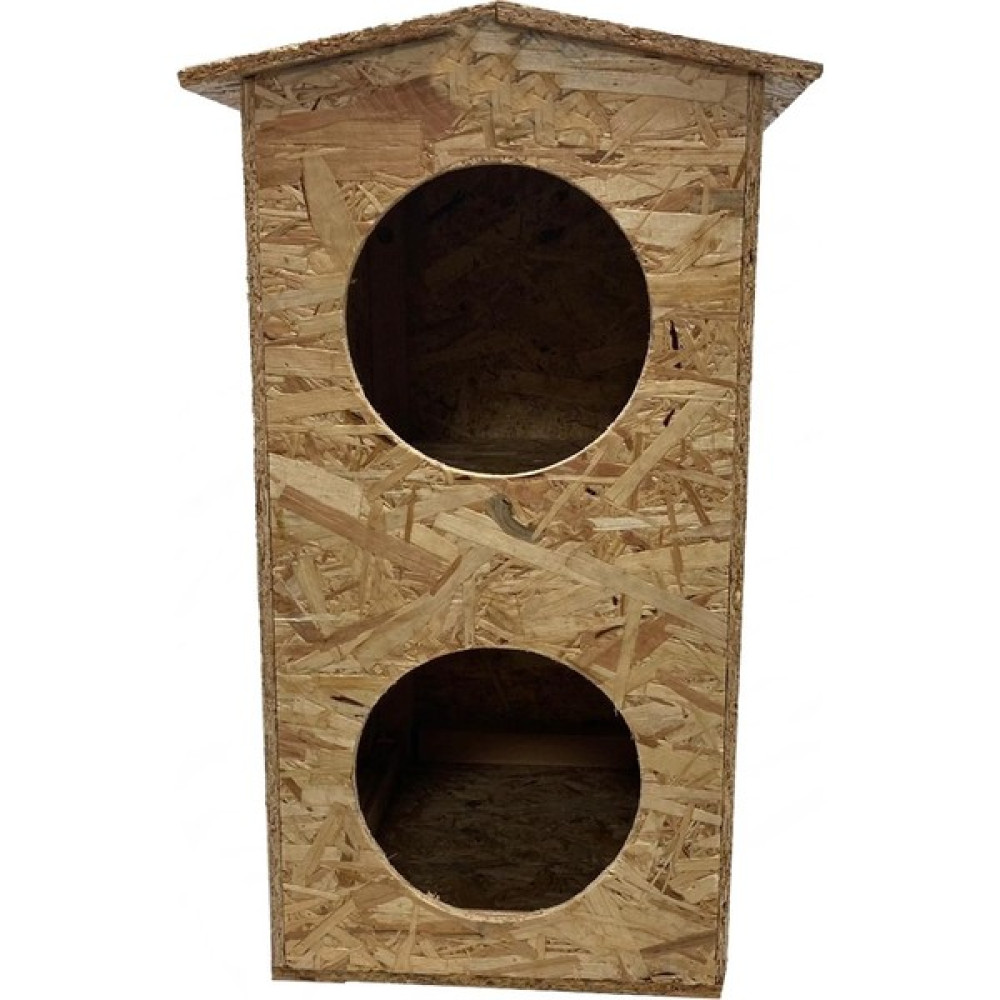 Goxawee Kedi Kulubesi Dış Ortam Uygun Ahşap Kedi Evi Dublex Osb 66X39X32 cm Evcil Hayvan Ürünleri Fiyatı