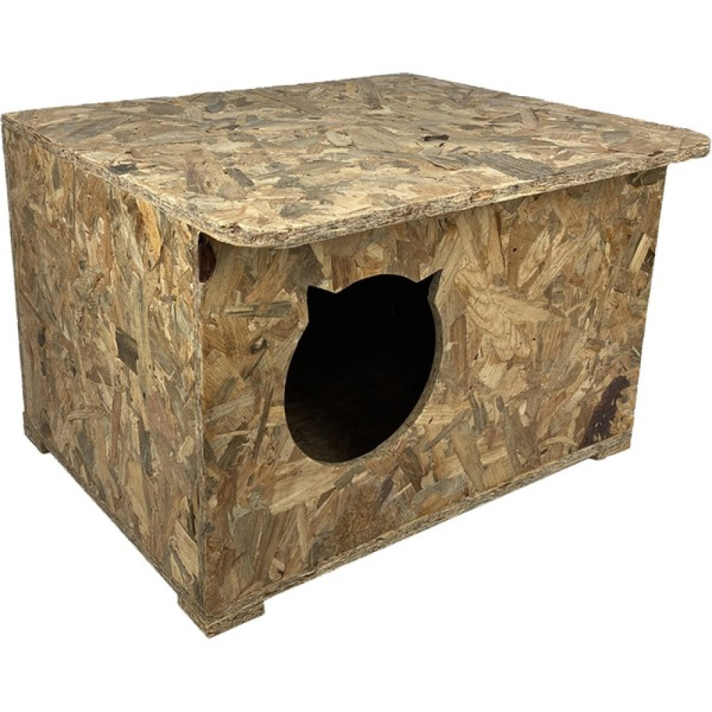 Goxawee Kedi Kulubesi Dış Ortam Uygun Ahşap Kedi Evi Osb 50X45X34 cm Evcil Hayvan Ürünleri Fiyatı